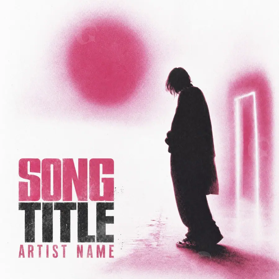 Music cover artwork “Red Circle”: circle, red tones