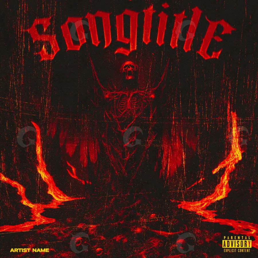 Portada para canción «Red Face»: rostro; color rojo