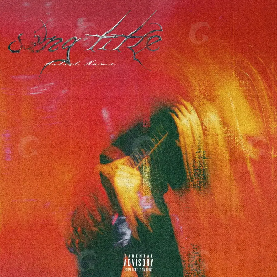 Music cover artwork “Red Hand”: hand, red tones