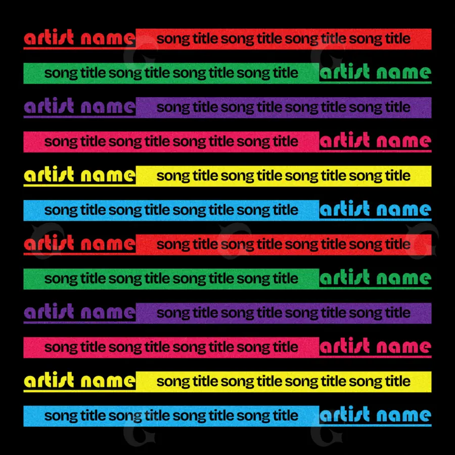 Premade cover art “Red Lettering”: lettering, red tones