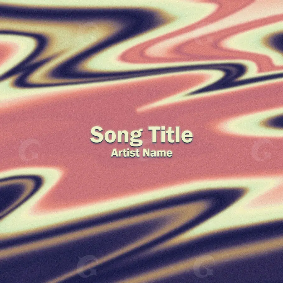Portada prediseñada «Red Lettering»: tipografía; color rojo