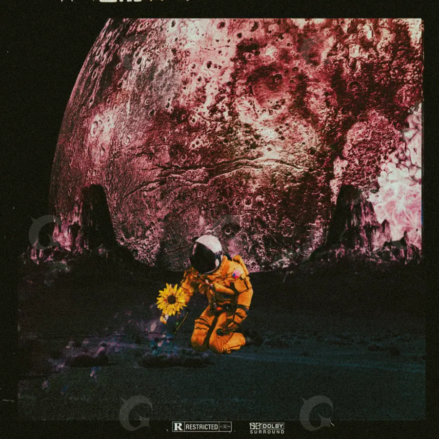 Portada prediseñada «Red Man»: hombre y mano; color rojo