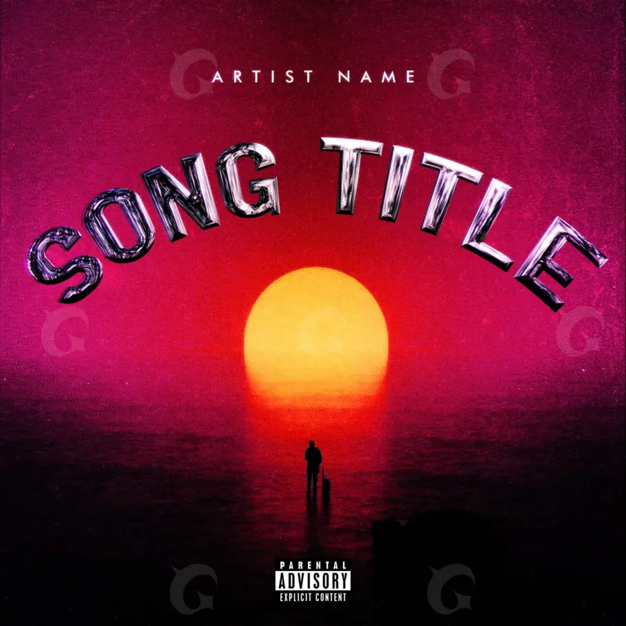 Portada para canción «Red Sun»: sol; color rojo