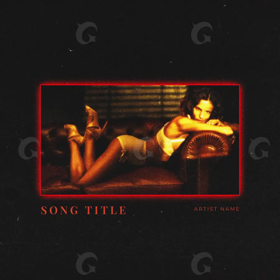 Album cover art “Red Woman”: woman, red tones