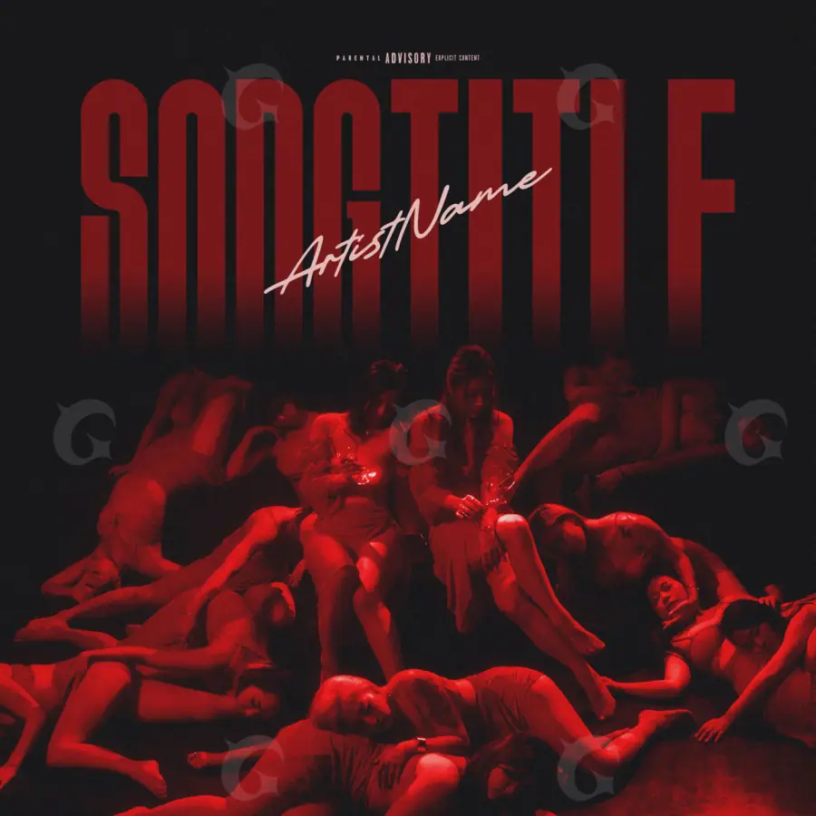 Album cover art “Red Woman”: woman, red tones