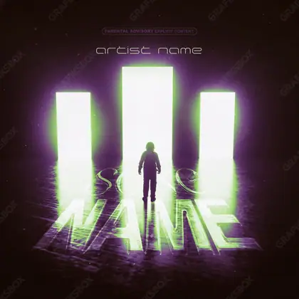 Portada de álbum prediseñada «Portal» — un motivo con carácter propio, en matices rosados