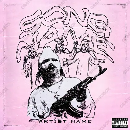 Купить обложку для трека «Angelic Gang» — в розовых тонах