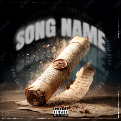 Обложка для песни «Hebrew» — в оранжевых тонах
