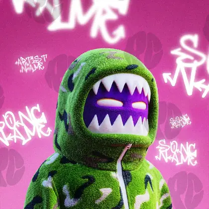 Обложка для трека «Fuzzy Monster»