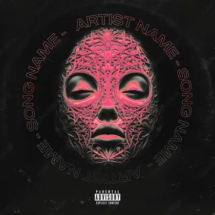 Portada de álbum prediseñada «Salience» — un encuadre que no encaja en una sola categoría, en una paleta monocroma