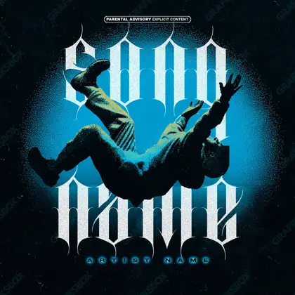 Обложка для песни «Faults» — в синих тонах