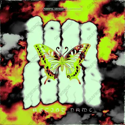 Купить обложку для трека «My Metamorphosis» — в зелёных тонах