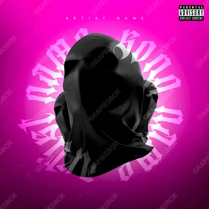 Обложка для песни «Pink Squad» — в розовых тонах