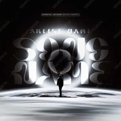 Обложка для песни «Another Life» — в чёрно-белом