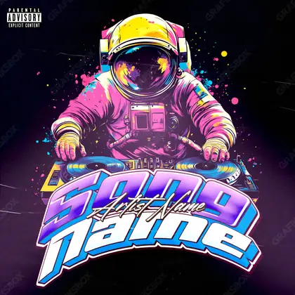 Обложка для трека «Play This» — в синих тонах