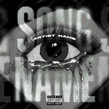 Portada de álbum prediseñada «Fall of Pain» — una toma silenciosa sobre marcharse y las habitaciones vacías, en una paleta monocroma