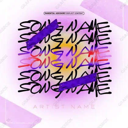 Обложка для песни «Lame» — в розовых тонах