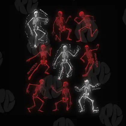 Обложка для трека «Neon Skeletons»