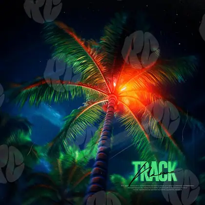 Обложка для трека «Glowing palm tree»