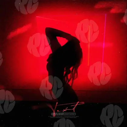 Обложка для трека «Girl on a red background»