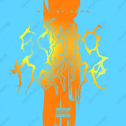 Portada de álbum prediseñada «Pope» — un encuadre que no encaja en una sola categoría, en tonos azules fríos