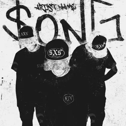 Portada para canción «Black Circle»: círculo; color blanco y negro