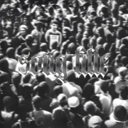 Arte de portada musical «Black Figure»: figura; color blanco y negro