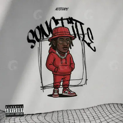Portada para canción «Black Man»: hombre; color blanco y negro
