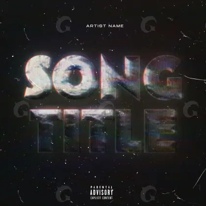 Portada para canción «Black Star»: estrella; color blanco y negro