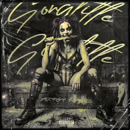 Album cover art “Black Woman”: woman, black and white tones
