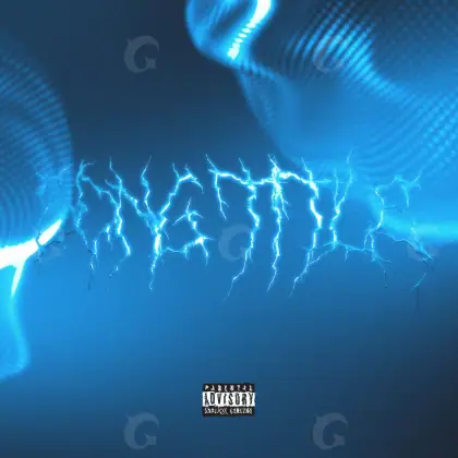 Album cover art “Blue Abstract”: abstract artwork, blue tones