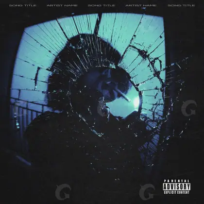 Portada para canción «Blue Circle»: círculo; color azul