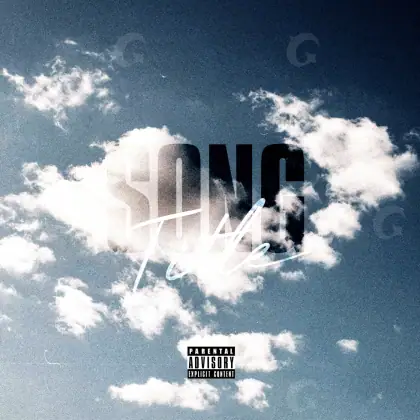 Music cover artwork “Blue Cloud”: cloud, blue tones