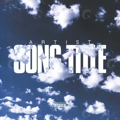 Album cover art “Blue Cloud”: cloud, blue tones