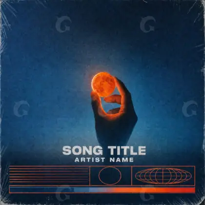 Portada para canción «Blue Hand»: mano; color azul