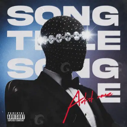 Portada para canción «Blue Man»: hombre; color azul