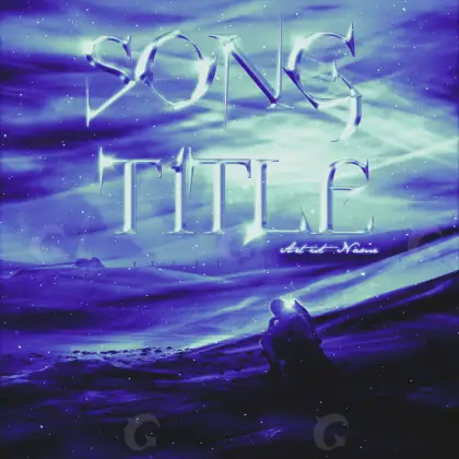 Portada para canción «Blue Star»: estrella; color azul