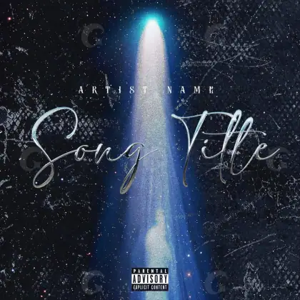 Portada para canción «Blue Star»: estrella; color azul
