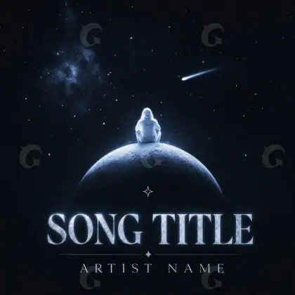 Portada prediseñada «Blue Star»: estrella; color azul