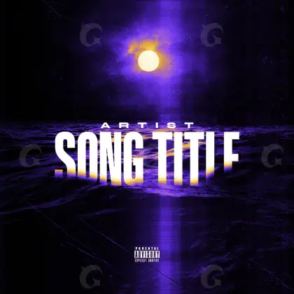Portada para canción «Blue Sun»: sol; color azul