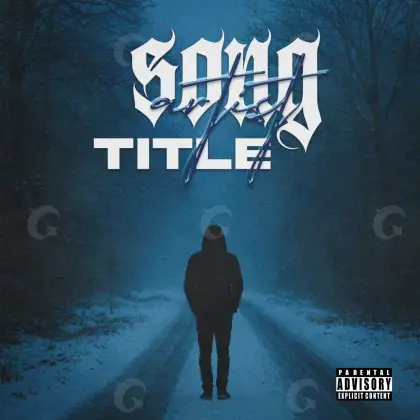 Portada para canción «Blue Tree»: árbol; color azul