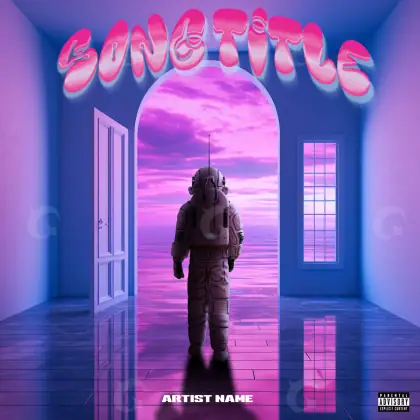Album cover art “Blue Window”: window, blue tones