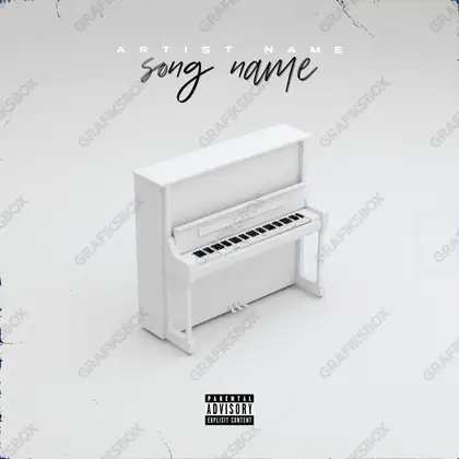 Купить обложку для трека «One Composer» — в чёрно-белом