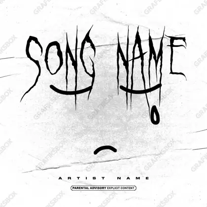 Portada de álbum prediseñada «Sorrow Cry» — una toma silenciosa sobre marcharse y las habitaciones vacías, en una gama en blanco y negro