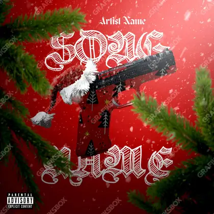 Купить обложку для трека «Red Xmas» — в красных тонах