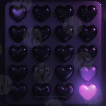 Обложка для трека «Glowing Heart»