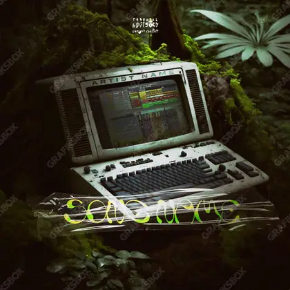 Обложка для трека «Jungle Session» — в золотых тонах