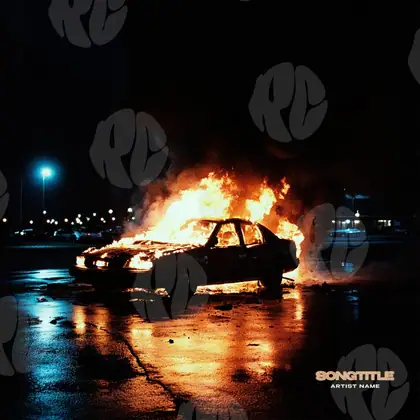 Обложка для трека «The burning car»