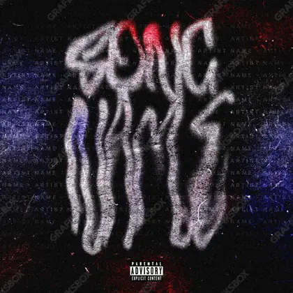 Portada de álbum prediseñada «Cule» — una idea visual original sin equivalente cercano en el catálogo, en tonos azules fríos