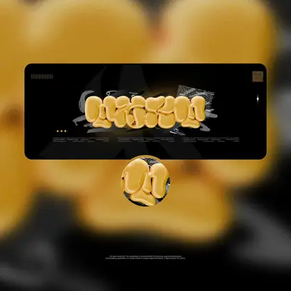 Оформление группы «Black and Yellow» — баннер и аватар для ВК и YouTube